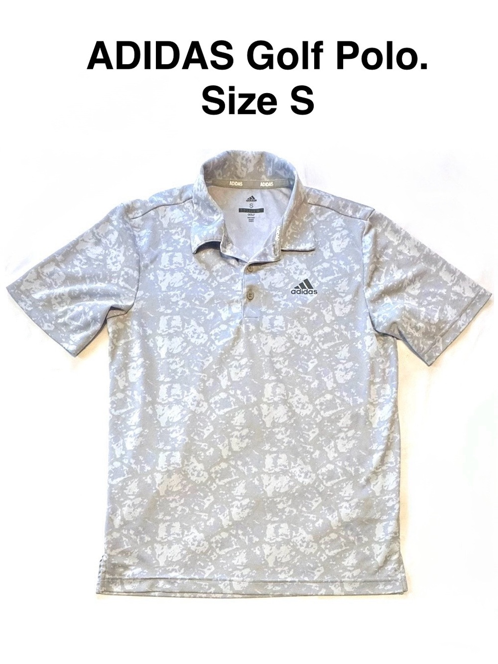 Adidas Men's Golf Polo Top Tee Shirt T-Shirt Performance
